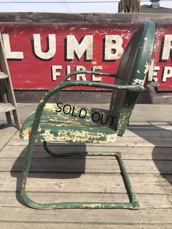 画像3: Vintage U.S.A. Metal Lawn Chair (B916)