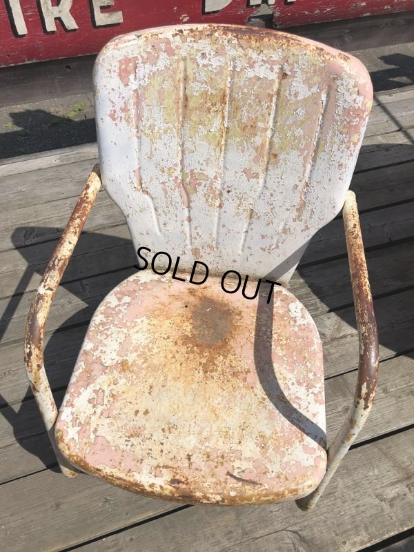 画像7: Vintage U.S.A. Metal Lawn Chair (B920)