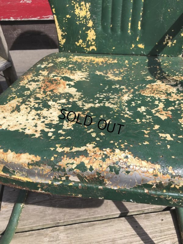 画像12: Vintage U.S.A. Metal Lawn Chair (B916)