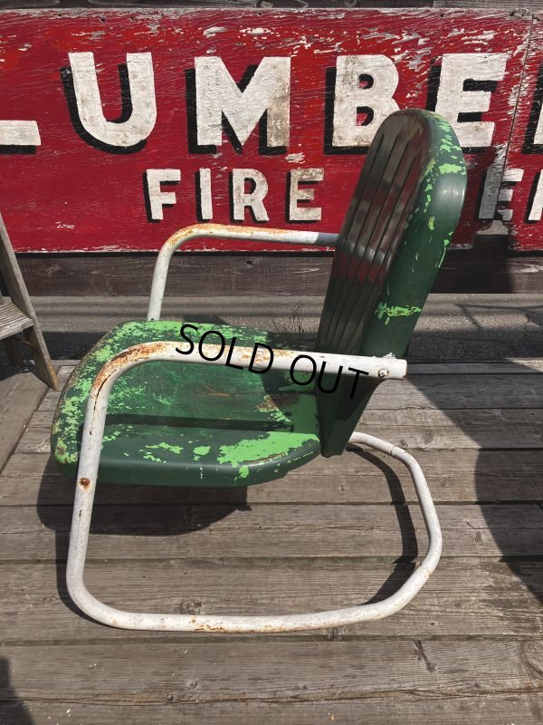 画像3: Vintage U.S.A. Metal Lawn Chair (B914)
