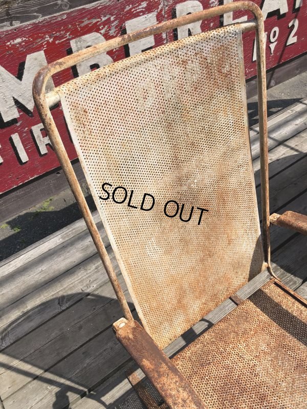 画像8: Vintage U.S.A. Metal Lawn Chair (B919)