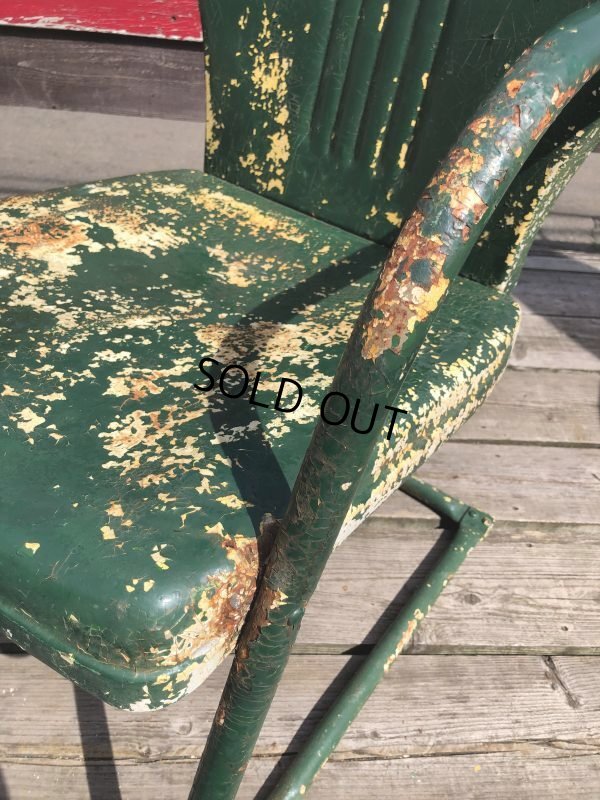 画像13: Vintage U.S.A. Metal Lawn Chair (B916)