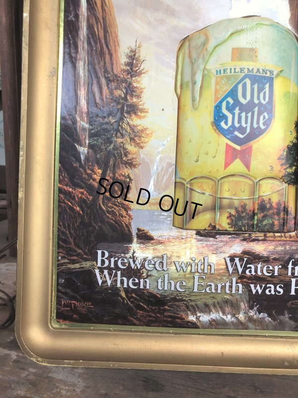 画像28: Vintage Advertising HEILEMAN'S Old Style Beer Store Display Lighted Sign (B924)