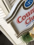 画像26: Vintage Advertising Country Club Malt Liquor Store Display Lighted Sign (B925)