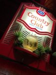 画像5: Vintage Advertising Country Club Malt Liquor Store Display Lighted Sign (B925)