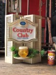 画像11: Vintage Advertising Country Club Malt Liquor Store Display Lighted Sign (B925)