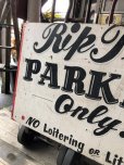 画像3: Hand Painted Wooden NO PARKING Sign Original Vintage U.S.A. (B927)