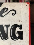 画像11: Hand Painted Wooden NO PARKING Sign Original Vintage U.S.A. (B927)