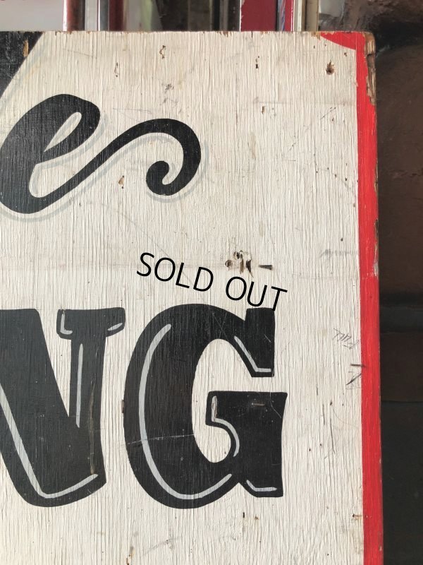 画像11: Hand Painted Wooden NO PARKING Sign Original Vintage U.S.A. (B927)