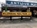 【店舗引き取り限定】Vintage Advertising MILLERSBURG Feed Store Sign Huge ! 4m76cm (B935)