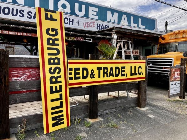 画像6: 【店舗引き取り限定】Vintage Advertising MILLERSBURG Feed Store Sign Huge ! 4m76cm (B935)