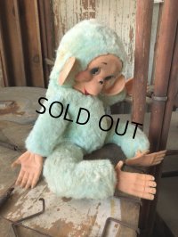 Vintage Rubber Face Doll Monley 40cm (B939)