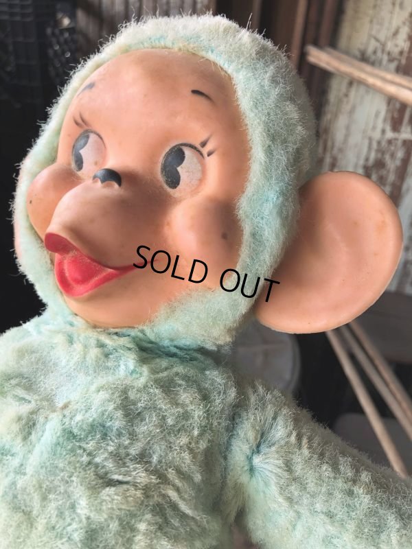 画像8: Vintage Rubber Face Doll Monley 40cm (B939)