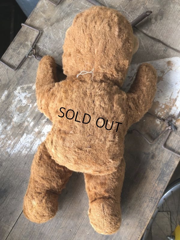 画像8: Vintage Rubber Face Doll Bear 33cm (B938)