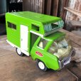 画像1: Vintage Tonka Camper Camping - Car Green (B946) (1)