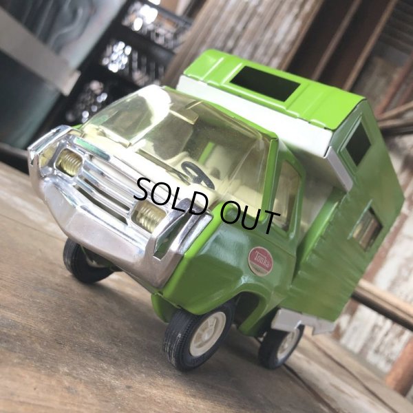 画像11: Vintage Tonka Camper Camping - Car Green (B946)