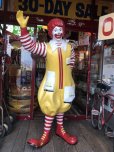 画像18: Vintage Ronald McDonald Store Display Life Size Statue  (B484)