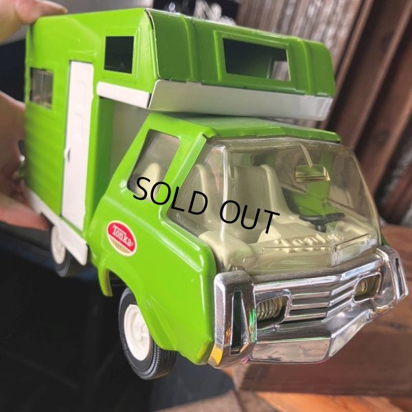 画像12: Vintage Tonka Camper Camping - Car Green (B946)