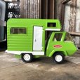 画像2: Vintage Tonka Camper Camping - Car Green (B946) (2)