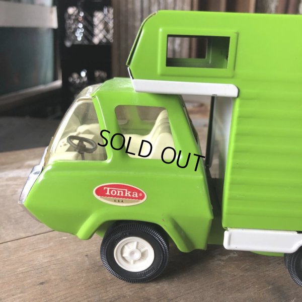 画像8: Vintage Tonka Camper Camping - Car Green (B946)
