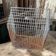 画像7: Vintage Frank D Cohan Gym Locker Metal Wire Basket #962 (B950)
