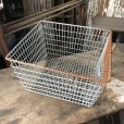 画像3: Vintage Frank D Cohan Gym Locker Metal Wire Basket #846 (B957)