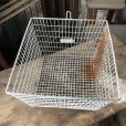 画像4: Vintage Frank D Cohan Gym Locker Metal Wire Basket #976 (B955)