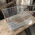 画像5: Vintage Frank D Cohan Gym Locker Metal Wire Basket #963 (B951)