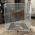 画像6: Vintage Frank D Cohan Gym Locker Metal Wire Basket #880 (B958)