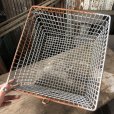 画像6: Vintage Frank D Cohan Gym Locker Metal Wire Basket #971 (B956)