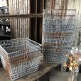 画像9: Vintage Frank D Cohan Gym Locker Metal Wire Basket #1011 (B962)