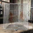 画像6: Vintage Frank D Cohan Gym Locker Metal Wire Basket #992 (B959)