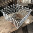 画像3: Vintage Frank D Cohan Gym Locker Metal Wire Basket #992 (B959)