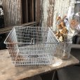 画像8: Vintage Frank D Cohan Gym Locker Metal Wire Basket #976 (B955) (8)
