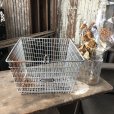 画像8: Vintage Frank D Cohan Gym Locker Metal Wire Basket #976 (B955)