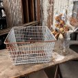 画像8: Vintage Frank D Cohan Gym Locker Metal Wire Basket #1011 (B962)