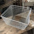 画像3: Vintage Frank D Cohan Gym Locker Metal Wire Basket #880 (B958)