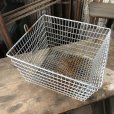 画像5: Vintage Frank D Cohan Gym Locker Metal Wire Basket #880 (B958)