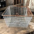 画像2: Vintage Frank D Cohan Gym Locker Metal Wire Basket #963 (B951) (2)