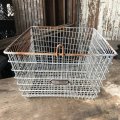 Vintage Frank D Cohan Gym Locker Metal Wire Basket #975 (B954)