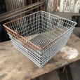 画像5: Vintage Frank D Cohan Gym Locker Metal Wire Basket #846 (B957)