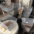 画像9: Vintage Frank D Cohan Gym Locker Metal Wire Basket #976 (B955)