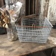 画像8: Vintage Frank D Cohan Gym Locker Metal Wire Basket #971 (B956)