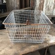 画像2: Vintage Frank D Cohan Gym Locker Metal Wire Basket #964 (B952) (2)