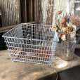 画像8: Vintage Frank D Cohan Gym Locker Metal Wire Basket #962 (B950)