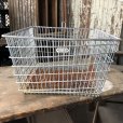 画像4: Vintage Frank D Cohan Gym Locker Metal Wire Basket #962 (B950)