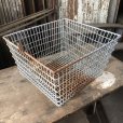 画像5: Vintage Frank D Cohan Gym Locker Metal Wire Basket #964 (B952)