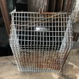 画像7: Vintage Frank D Cohan Gym Locker Metal Wire Basket #964 (B952)