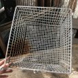 画像6: Vintage Frank D Cohan Gym Locker Metal Wire Basket #976 (B955)