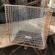 画像6: Vintage Frank D Cohan Gym Locker Metal Wire Basket #995 (B961)